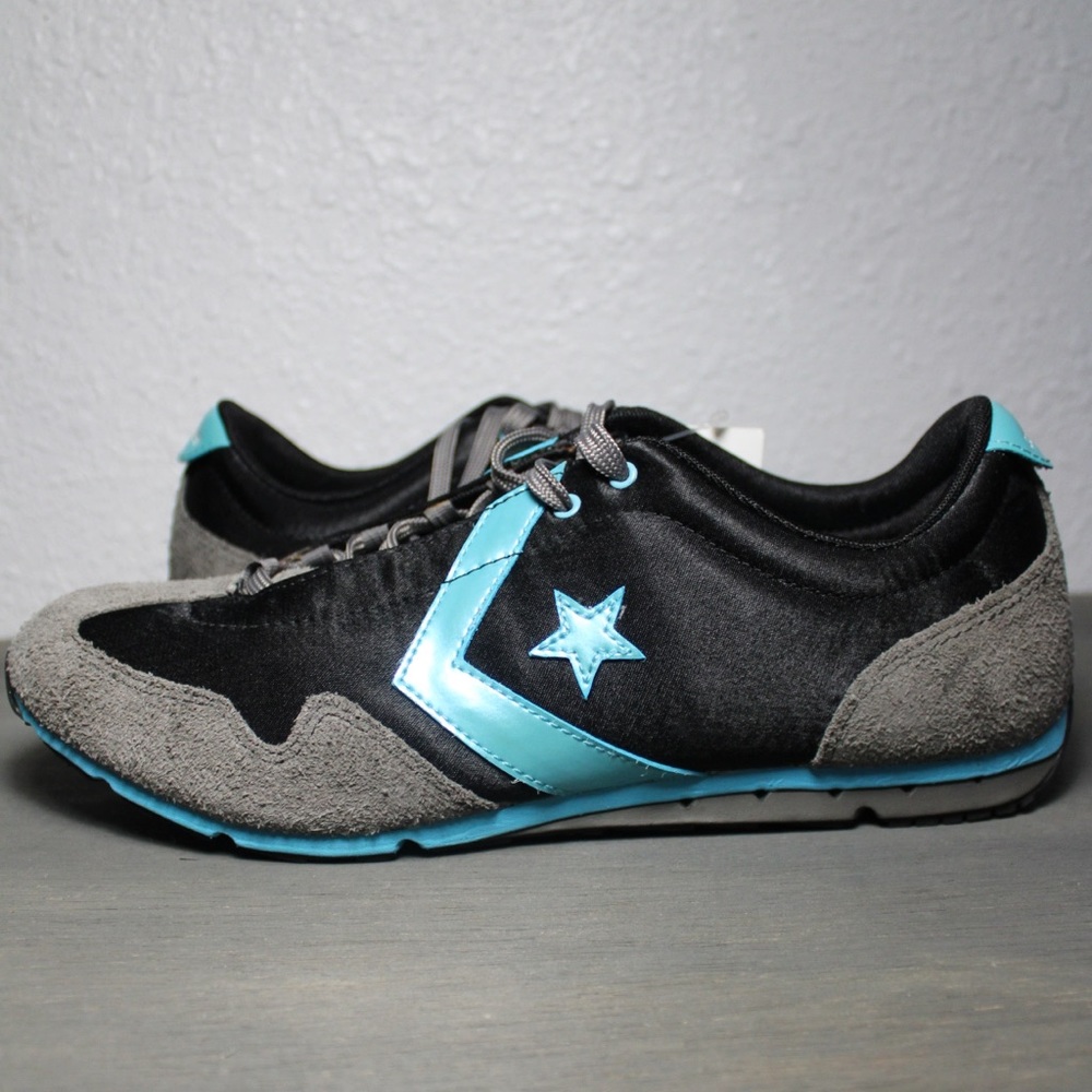 Converse Black and Blue Women's Sneakers